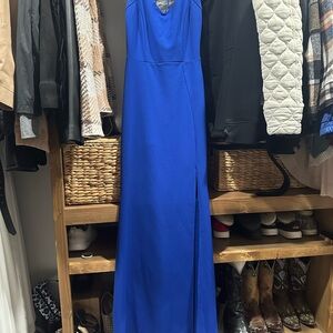 Windsor Royal Blue Maxi Dress